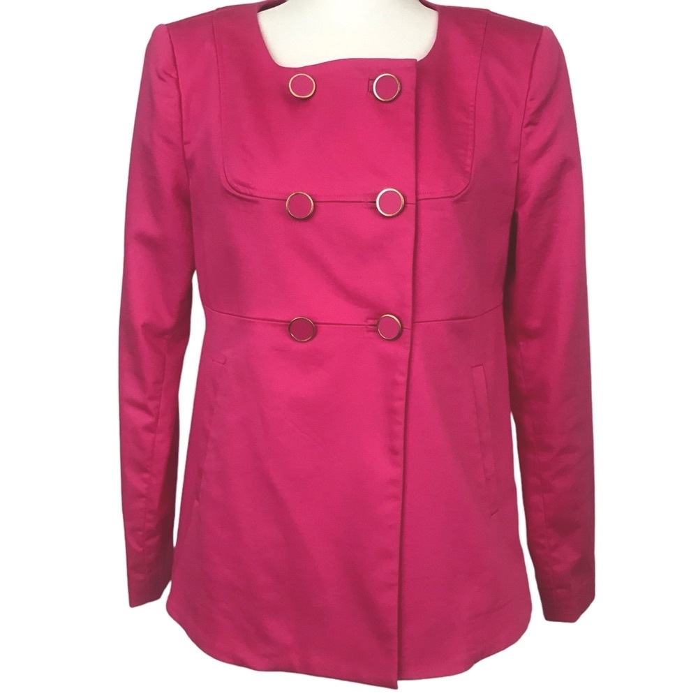 H&M Pink and Gold Blazer Jacket